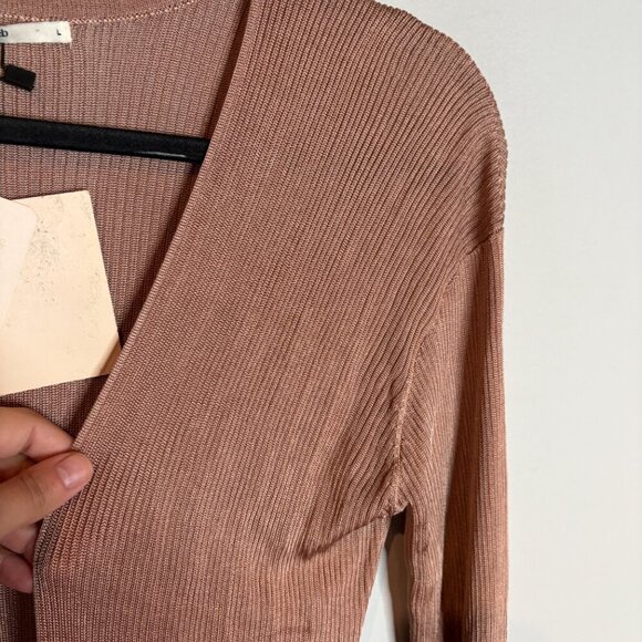 NWT House of CB Aniia cardigan duster in Mocha - Picture 2 of 5